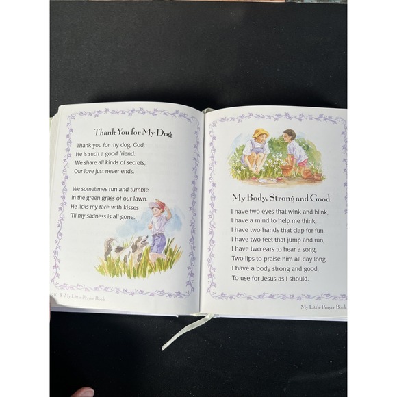 Children's My Little Prayer Book Read-Aloud Stories & Poems Beautiful Pictures - Picture 14 of 16